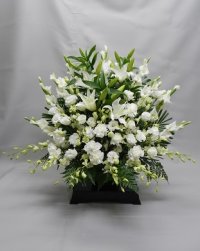お供え用アレンジメント(花台付)