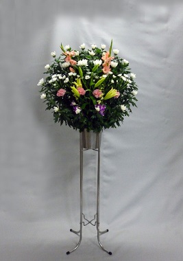 画像1: 葬儀用スタンド花 (1)